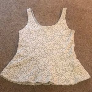 Express Peplum Top - Size M